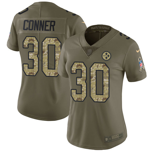 wholesale baseball jerseys china Women\’s Pittsburgh Steelers #30 James ...